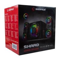 RAMPAGE RMS-311 SHARD 2+1 80W Siyah USB,FM,Bluetooth,HMDI,Optica Rgb Işıklı Speaker - 1